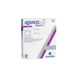 Aquacel Ag Foam Apósito de Espuma Adhesiva con Plata