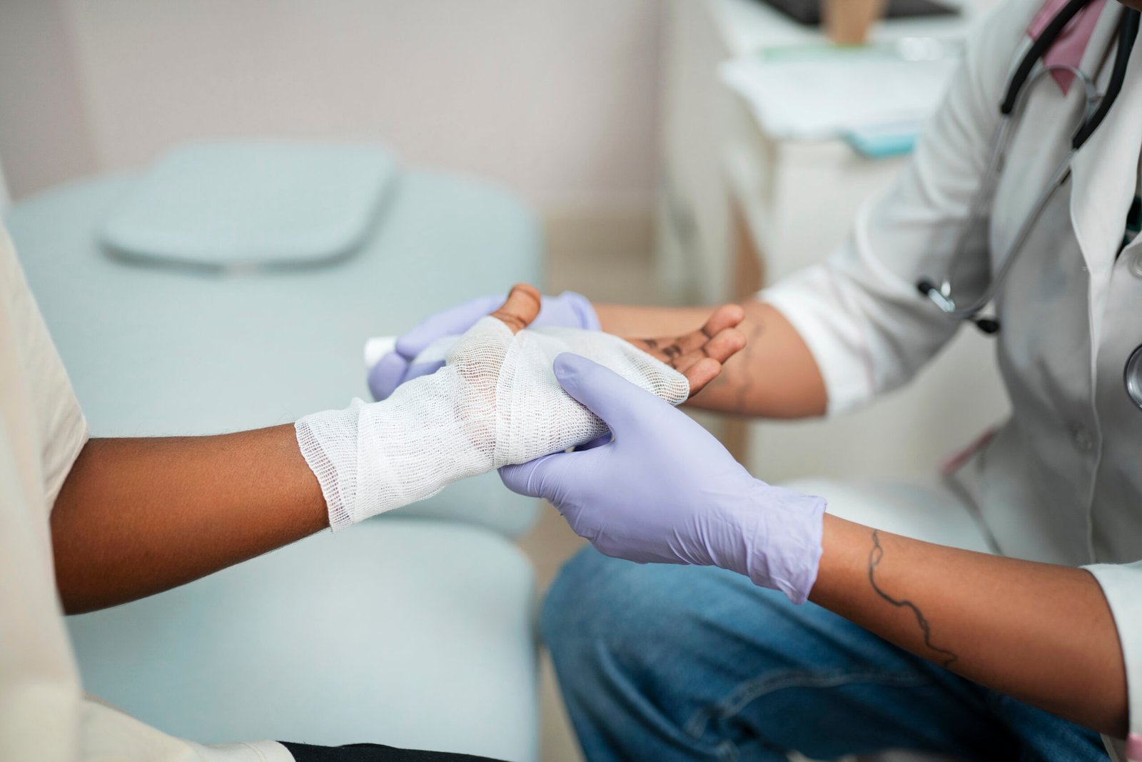 Tratamiento de heridas para una mejor cicatrización
